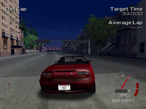 Metropolis Street Racer screenshot 3 for Sega Dreamcast